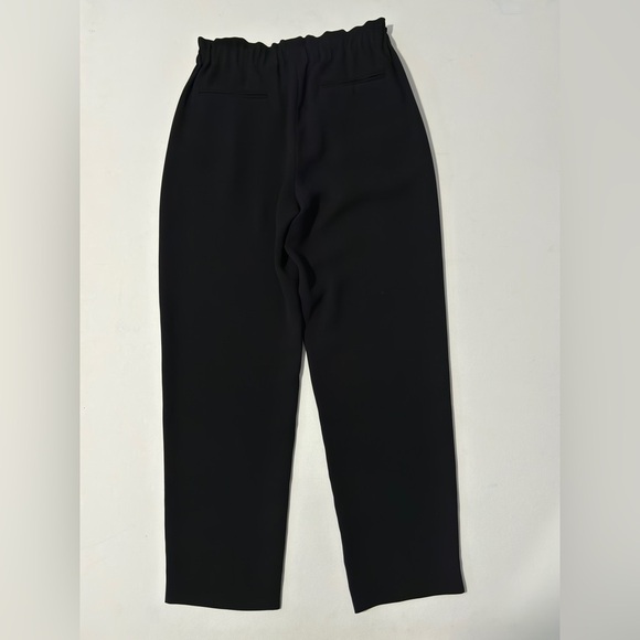 THEORY Tralpin Drawstring Pant w/pockets Size 4 black career jogger - Picture 7 of 8